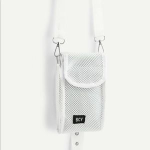 mini white crossbody bag
